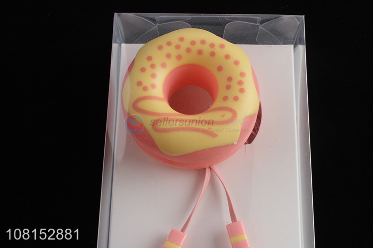 New arrival cute design cell phone headset headphones wired headphones