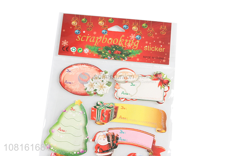 Low price cartoon paper acrapbooking stickers wholesale