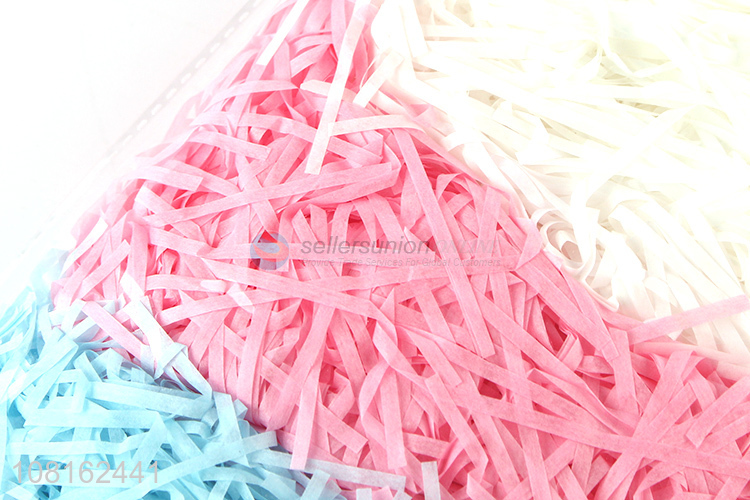 New style multicolor shredded paper for candy box decoration