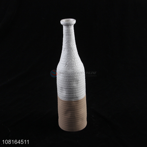 Fashion Narrow Neck Ceramic Flower Vase Decorative Vases