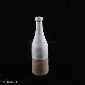 Custom Bottle Shape Flower Vase Tall Vases For Home Decoration