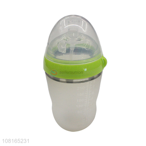 Wholesale from china silicone baby feeding bottle supplies