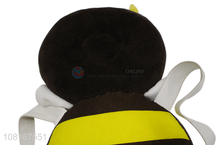 Good quality cartoon bee pillow cotton baby bolsters