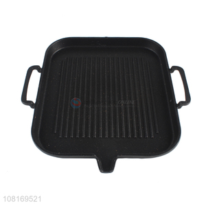 High Quality Non-Stick Grill Pan Square Korean Grill Plate