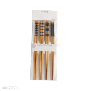 China market kitchen bamboo long chopsticks family pack