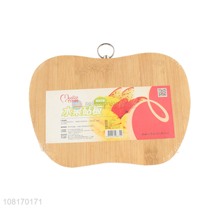 High quality creative bamboo fruit cutting board for sale