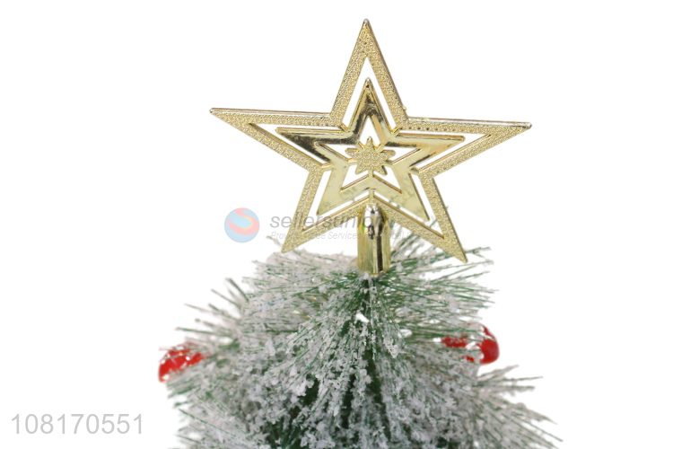 Promotional artificial mini Christmas tree Christmas ornaments