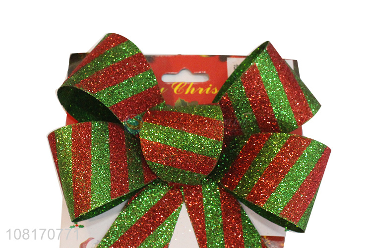 Hot sale Christmas decorative bows Christmas tree ornaments