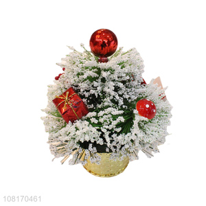 High quality Christmas decorations tabletop mini Christmas tree