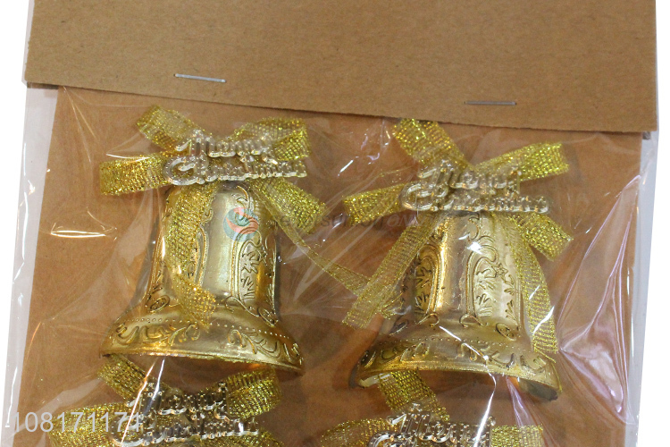 Top products Christmas bells Christmas tree hanging bell ornaments