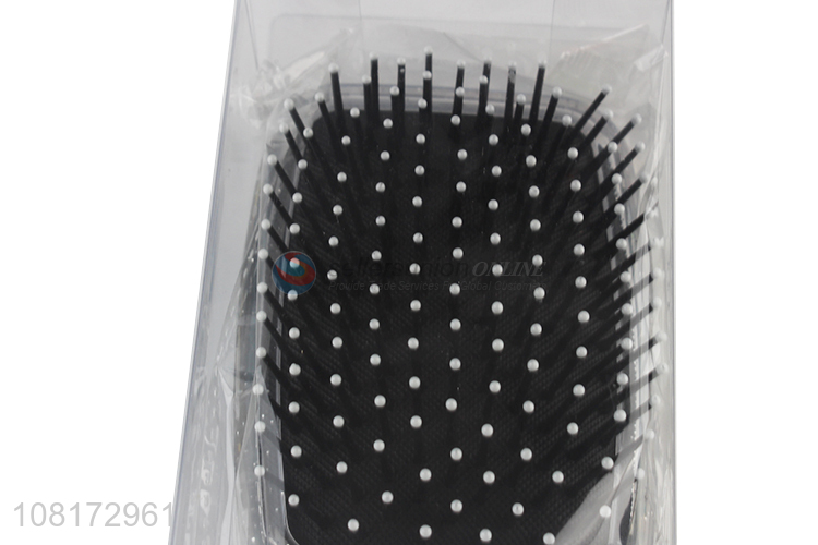 Custom Ladies Paddle Brush Hair Brush With Beautiful Colored Beads