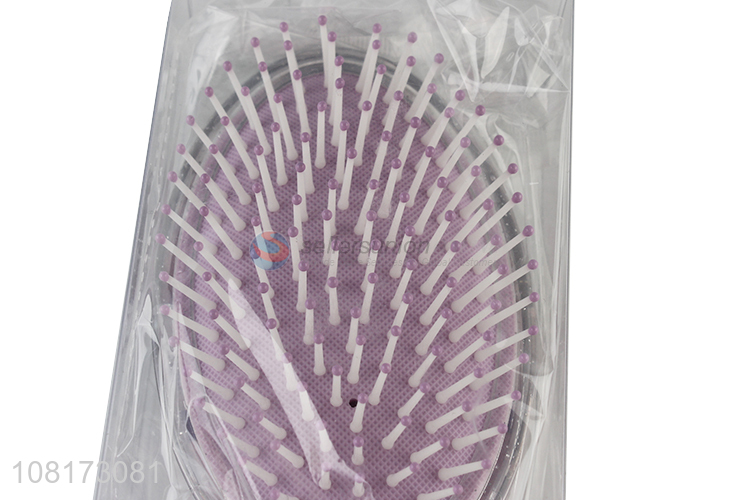 Wholesale Colour Beads Hair Brush Plastic Hair Comb