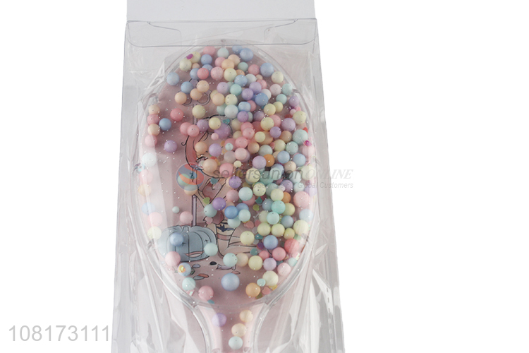 High Quality Scalp Massage Hair Brush With Colour Beads