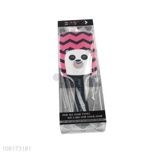 Good Sale Cartoon Printed Plastic Hair Brush Paddle Brush