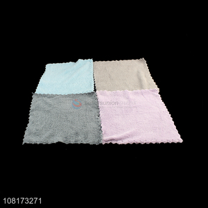 Good Price Fashion Square Cleaning Cloth Soft Dish Towel