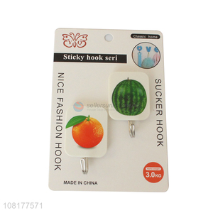 Wholesale from china 2pieces door wall hanger sticky hooks