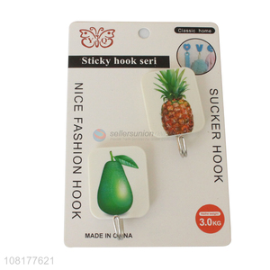 Hot selling household door wall hanger sticky hooks wholesale