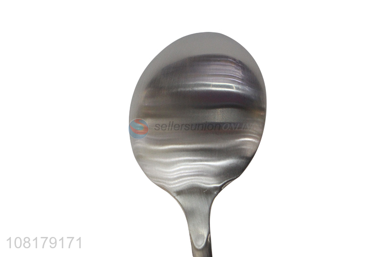 Factory direct sale silver stainless steel dinner spoon