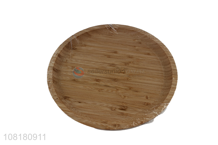 Good price round bamboo tray household kitchen supplies