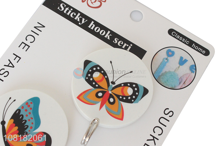 Factory supply adhesive utility hooks sticky wall hooks for hanging