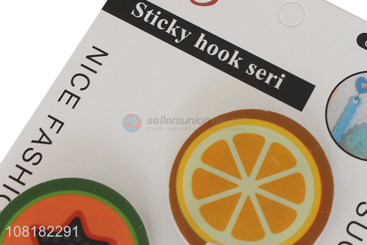 New arrival bathroom wall hooks plastic sticky hooks for kitchen