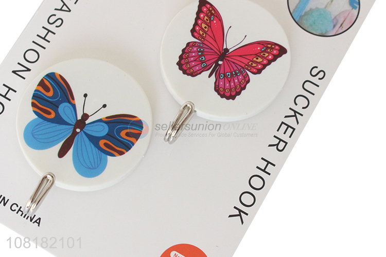Recent design self adhesive wall hooks plastic towel hanging hooks