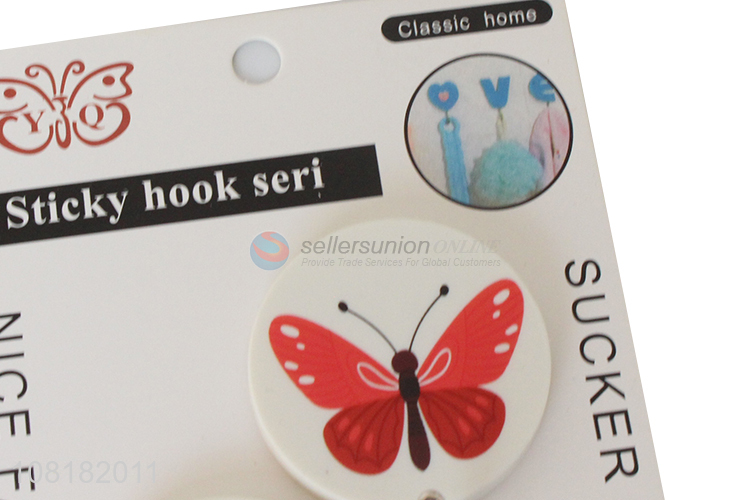 Low price adhesive heavy duty sticky hooks plastic towel hooks