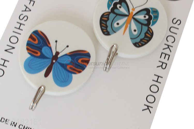 New arrival adhesive wall hooks punch free bathroom towel hooks