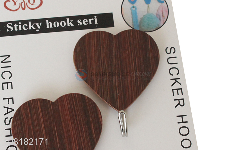 China supplier waterproof oilproof plastic sticky hook wall hanger