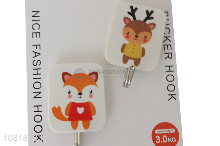 Hot product plastic utility wall hooks sticky hook for hanging
