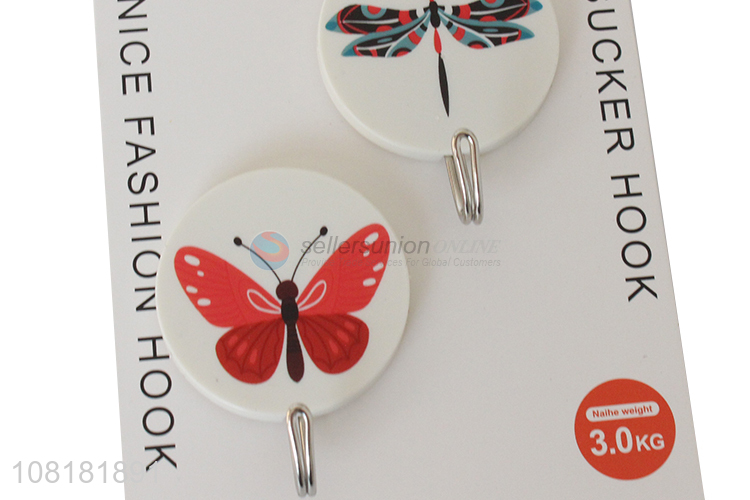 Wholesale bathroom wall hooks plastic sticky hooks for kitchen