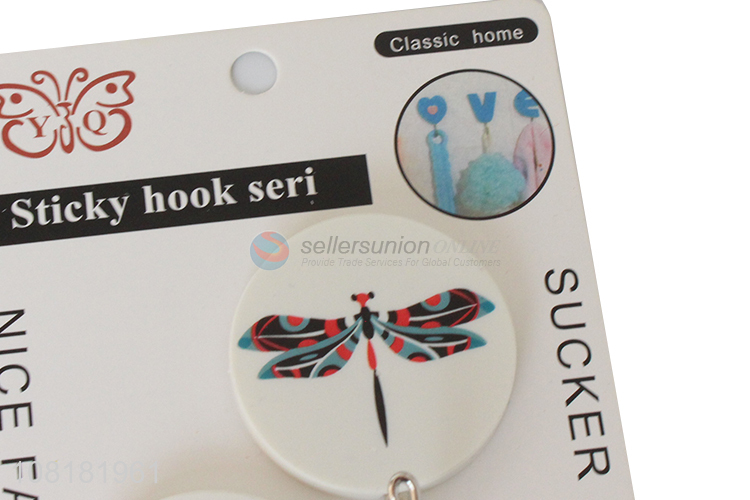 Hot selling adhesive wall hooks punch free bathroom towel hooks