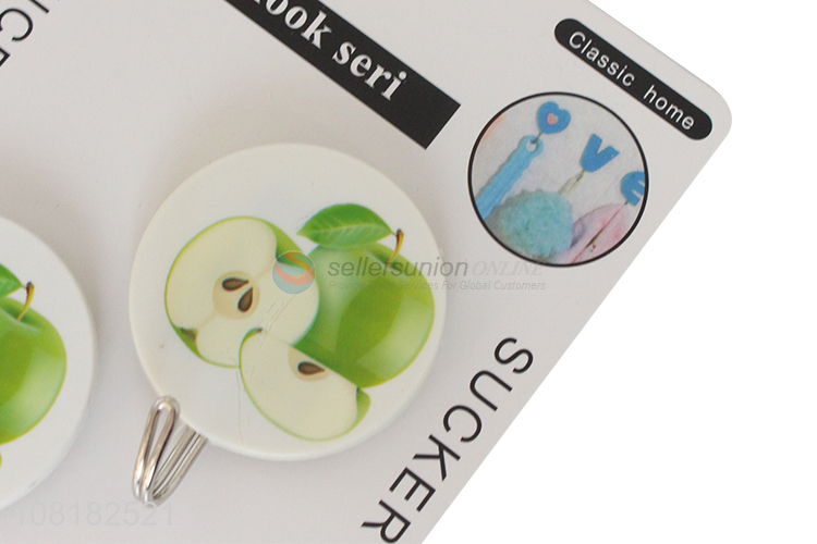 Yiwu market seamless wall mounted hooks cheap adhesive hooks