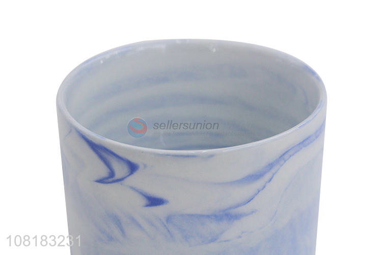 Good price blue creative mini flowerpot home ceramic decoration