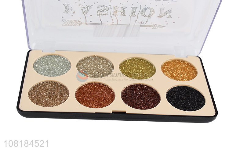 Good Quality Fashion 8 Colors Glitter Eyeshadow Palette