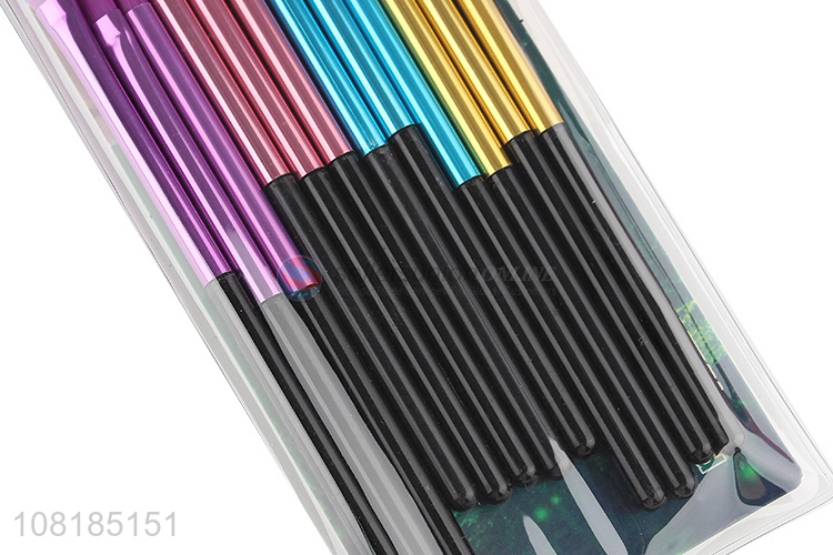 Good Price Fashion Eyeshadow Brush Eyebrow Comb Makeup Tool Set