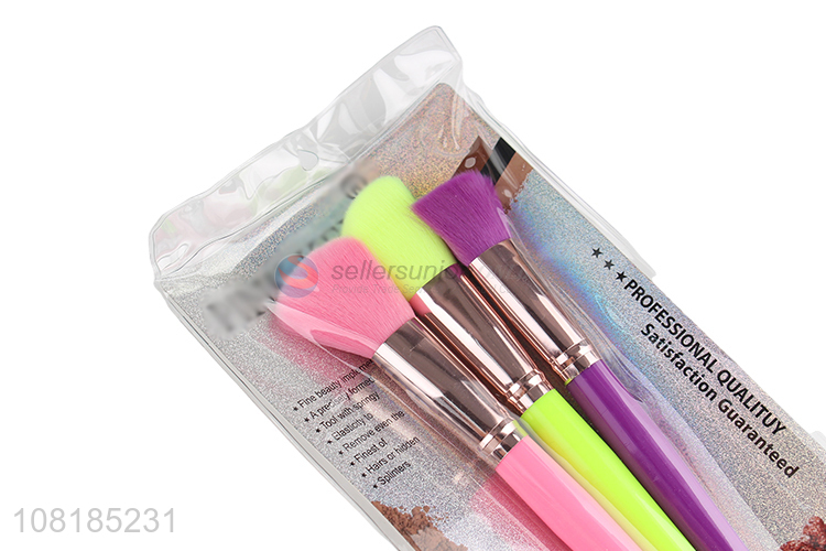 High Quality 3 Pieces Powder Brush Fashion Makeup Brush Set