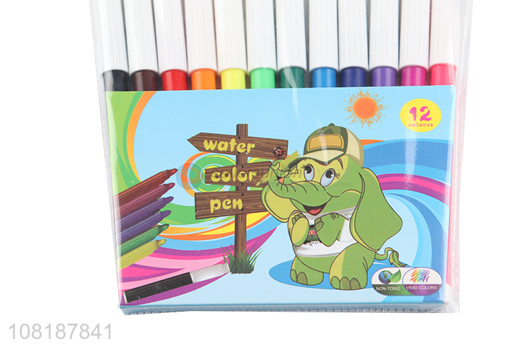 New arrival cartoon water color pen for children