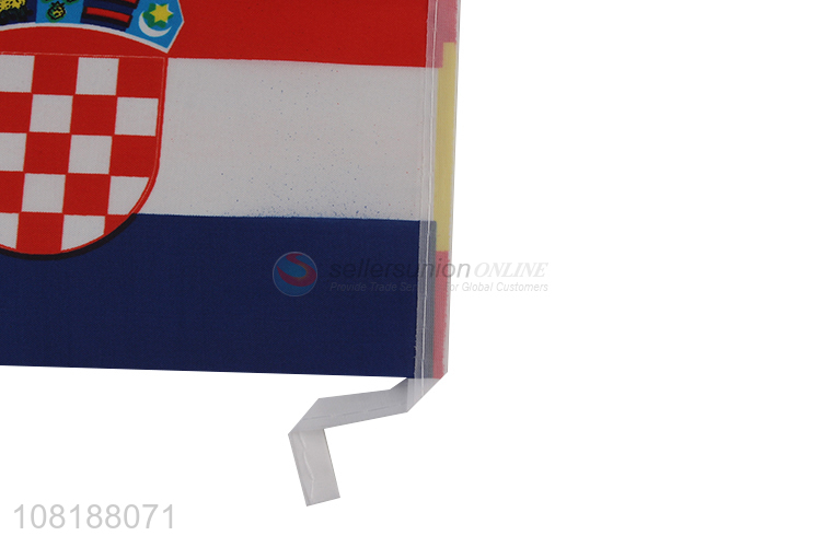 Low price small mini Croatia flag sport events handheld country flag