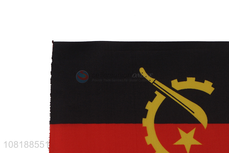 Yiwu market international world handheld flag mini Angola2 country flag