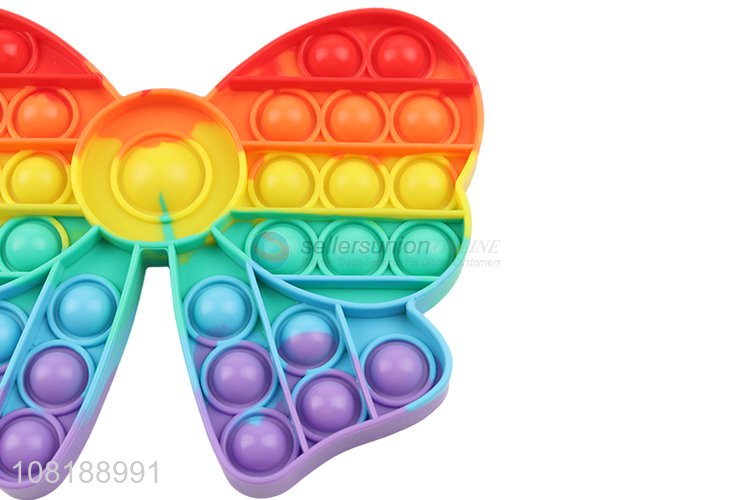 Online wholesale colourful sensory toy anti-stress bubble fidget toy