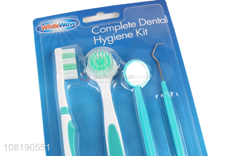 Hot Selling 4 Pieces Complete Dental Hygiene Kit