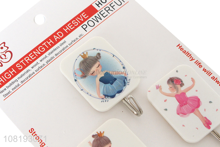 Hot Selling 3 Pieces Sticky Hooks Self Adhesive Hooks