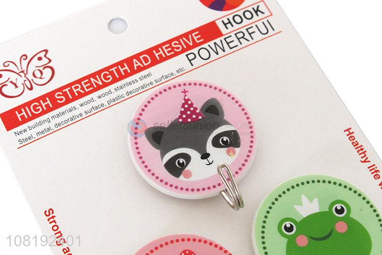 New Design Cartoon Printed Sticky Hook Multipurpose Hooks