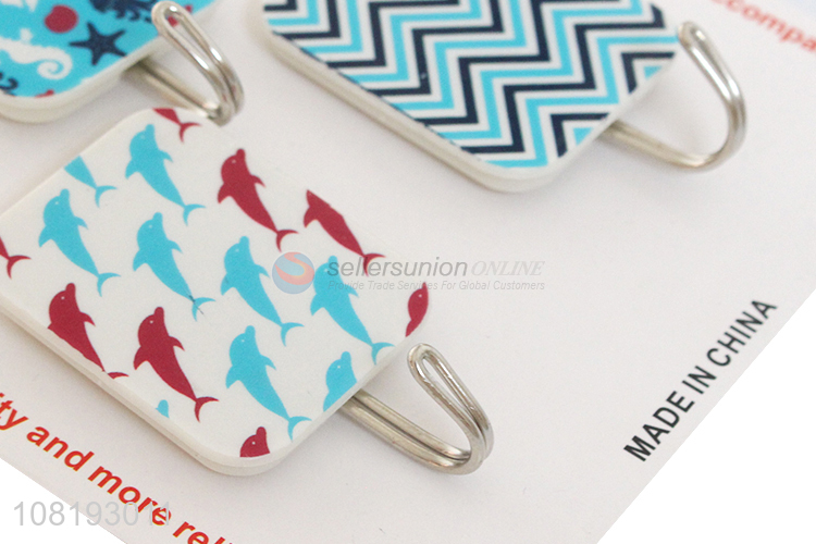 Good Price 3 Pieces Multi-Purpose Adhesive Hook Set