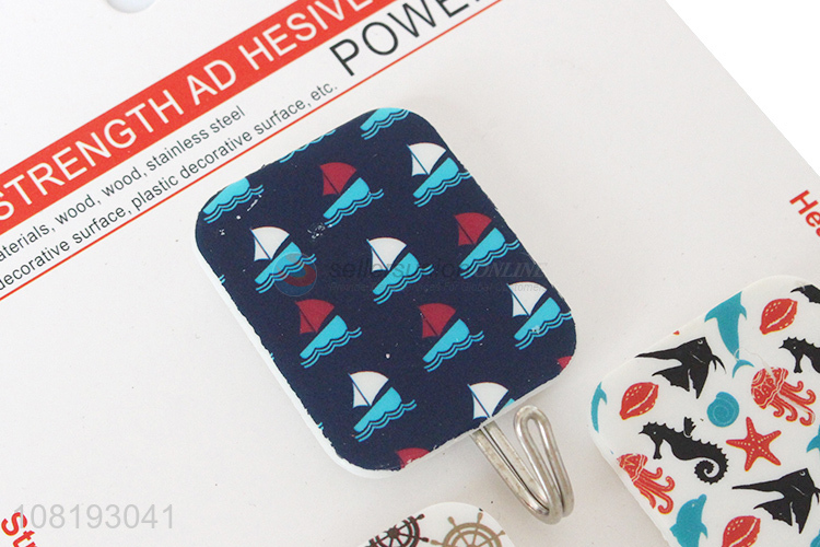 Wholesale Fashion Heavy Duty Adhesive Hook Wall Hooks