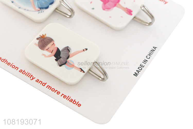 Hot Selling 3 Pieces Sticky Hooks Self Adhesive Hooks