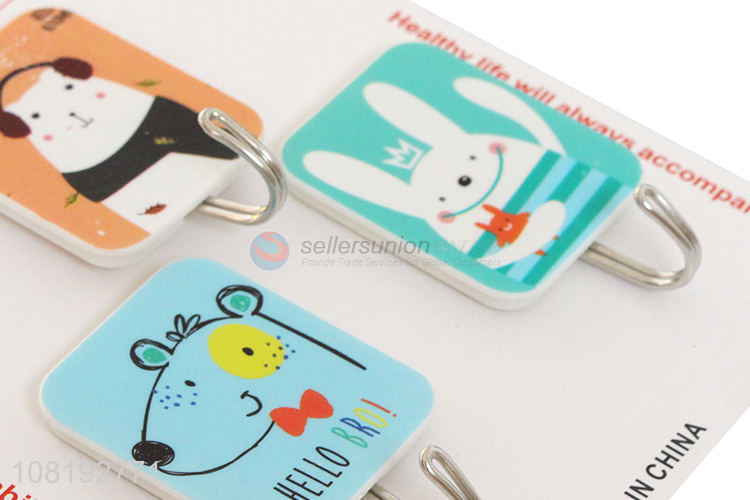 Hot Sale 3 Pieces Sticky Hooks Self Adhesive Hooks Set
