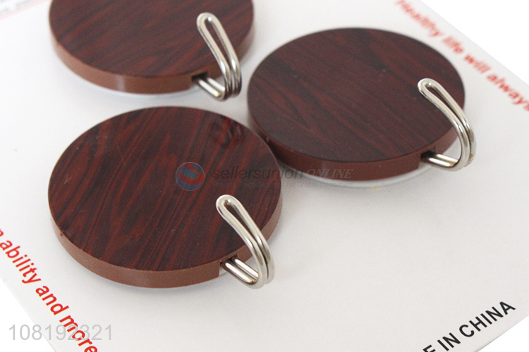 Fashion Design 3 Pieces Heavy Duty Sticky Hooks Wall Hooks