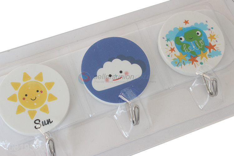 Factory price cartoon sticky hooks hanging hooks
